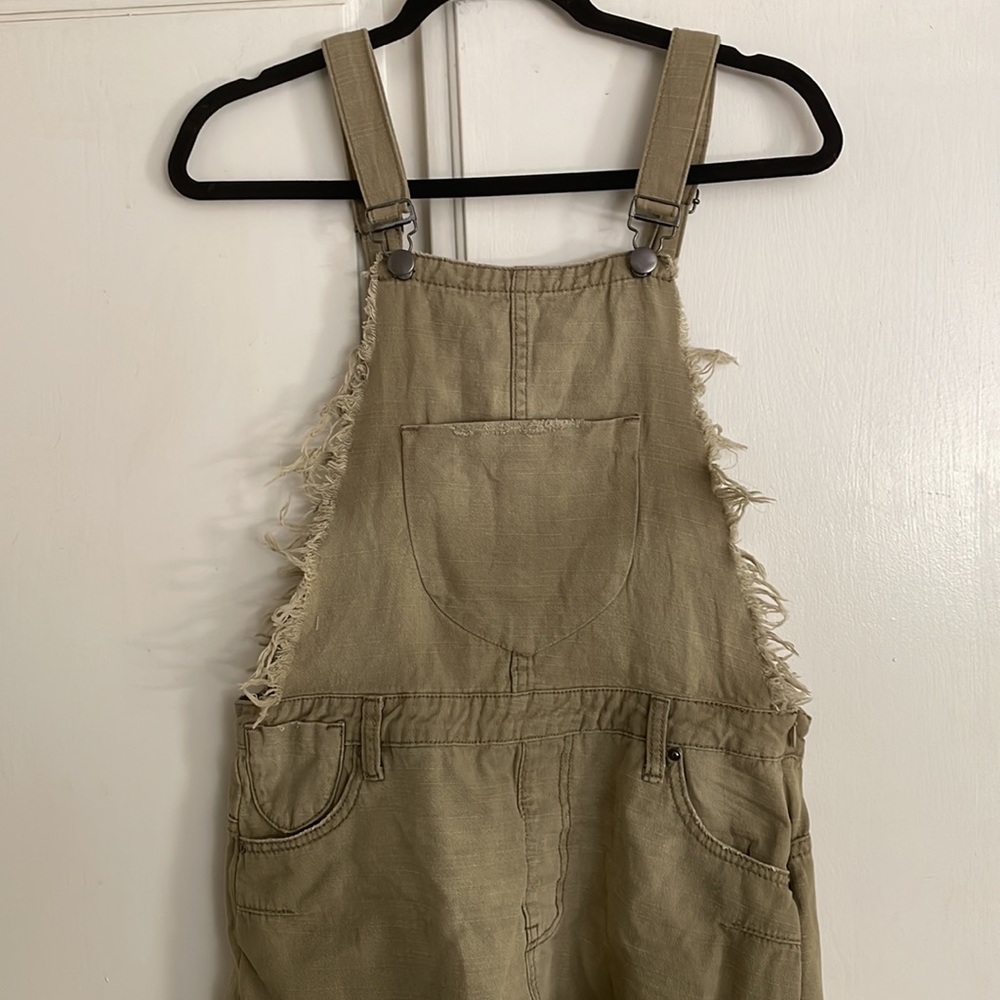OneTeaspoon Militaire Upsized Pini Overalls Dress (Size S)